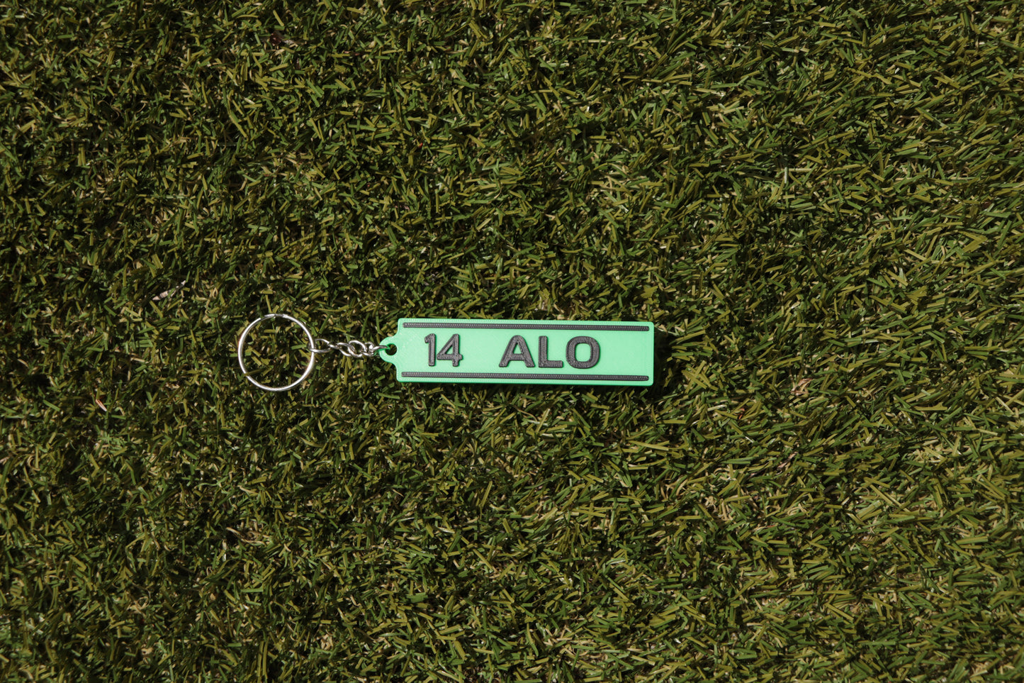 Fernando Alonso - Formula 1 Keychain - Aston Martin - F1 Gift