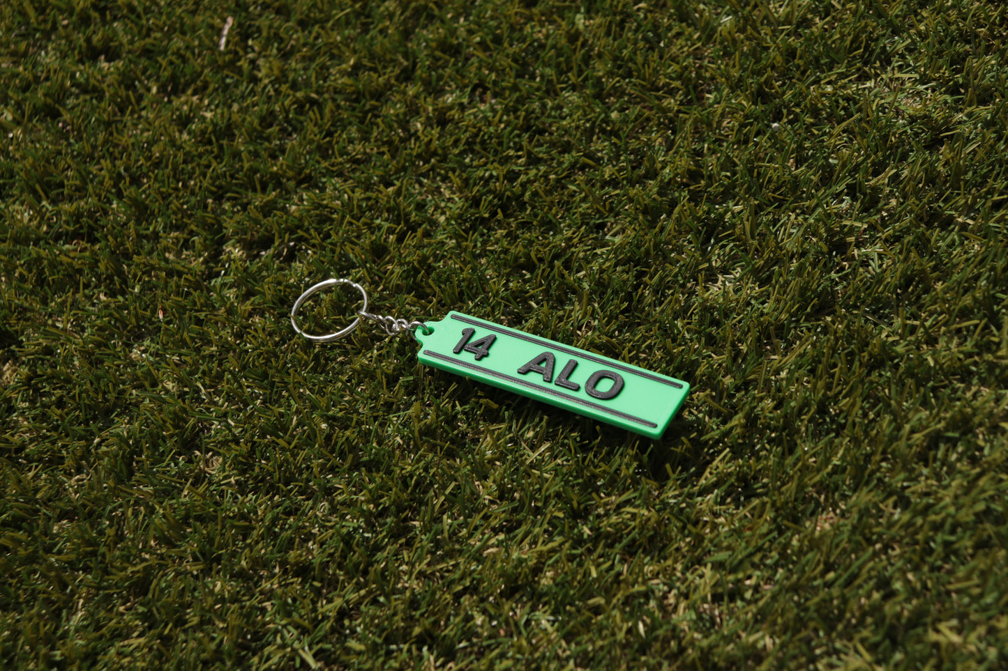 Fernando Alonso - Formula 1 Keychain - Aston Martin - F1 Gift